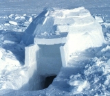 Зимнее жилище эскимосов