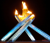Фото олимпийского огня